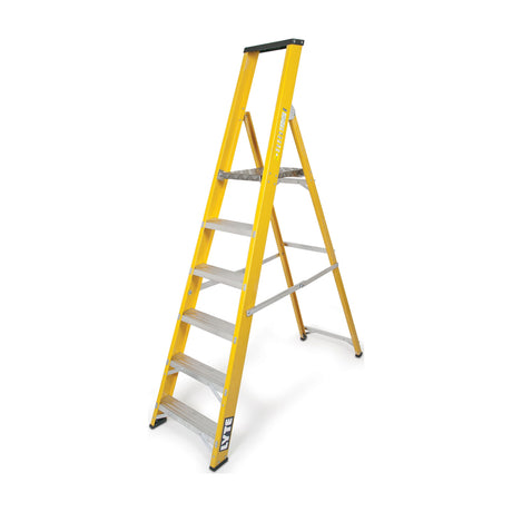 Lyte Heavy Duty Glassfibre Platform Stepladders - EN131 Professional