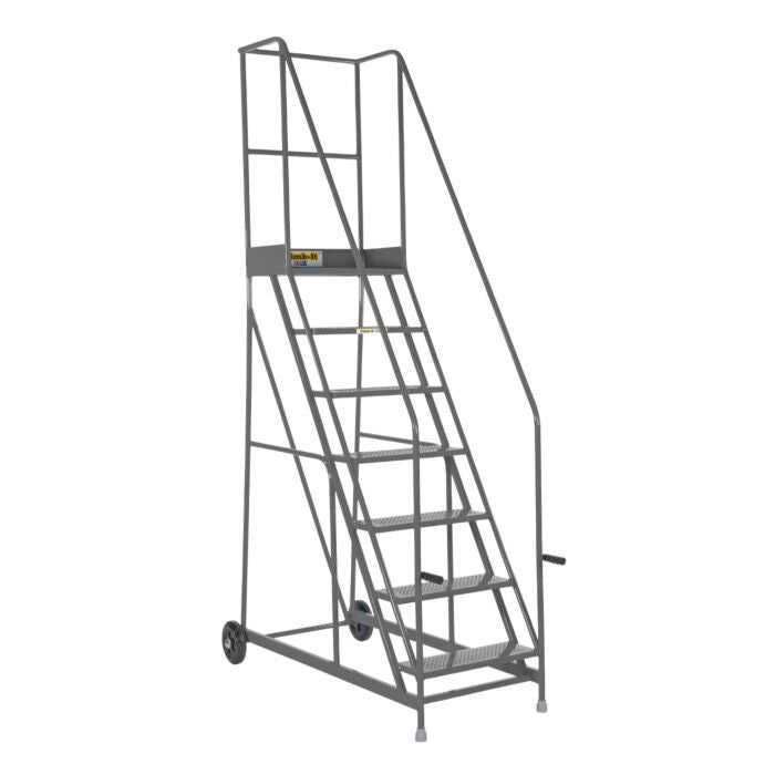 Climb-It UK Mobile Picking Steps (5-8 Tread Model) Grey