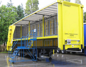 Mobile Double Decker Trailer Access Platform