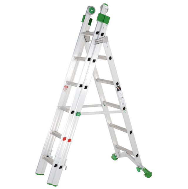 TB Davies Industrial Combination Ladder - 10+11+11 Rungs